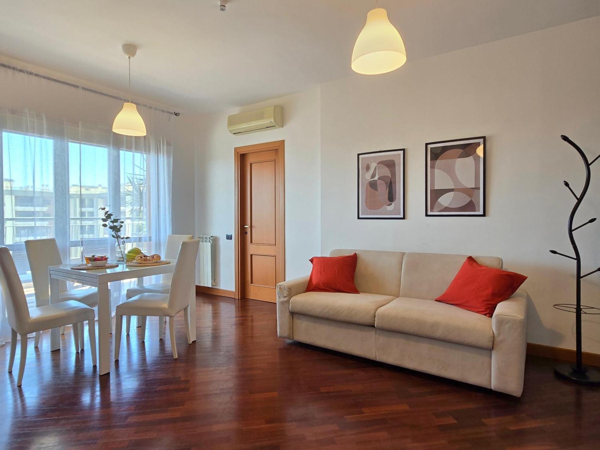 Golden Hour Apartment - Panoramic Terrace Фьюмичино Экстерьер фото