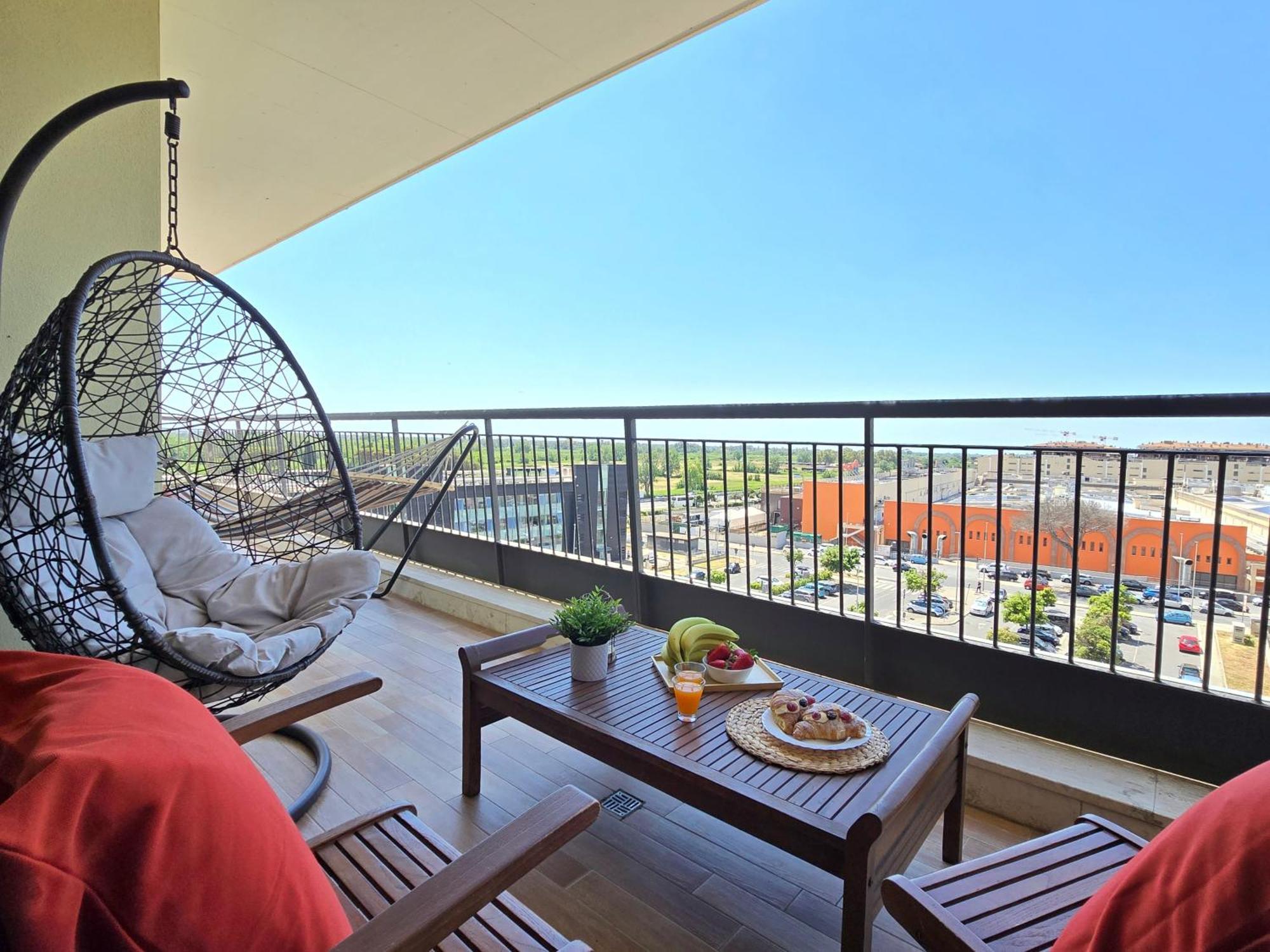 Golden Hour Apartment - Panoramic Terrace Фьюмичино Экстерьер фото